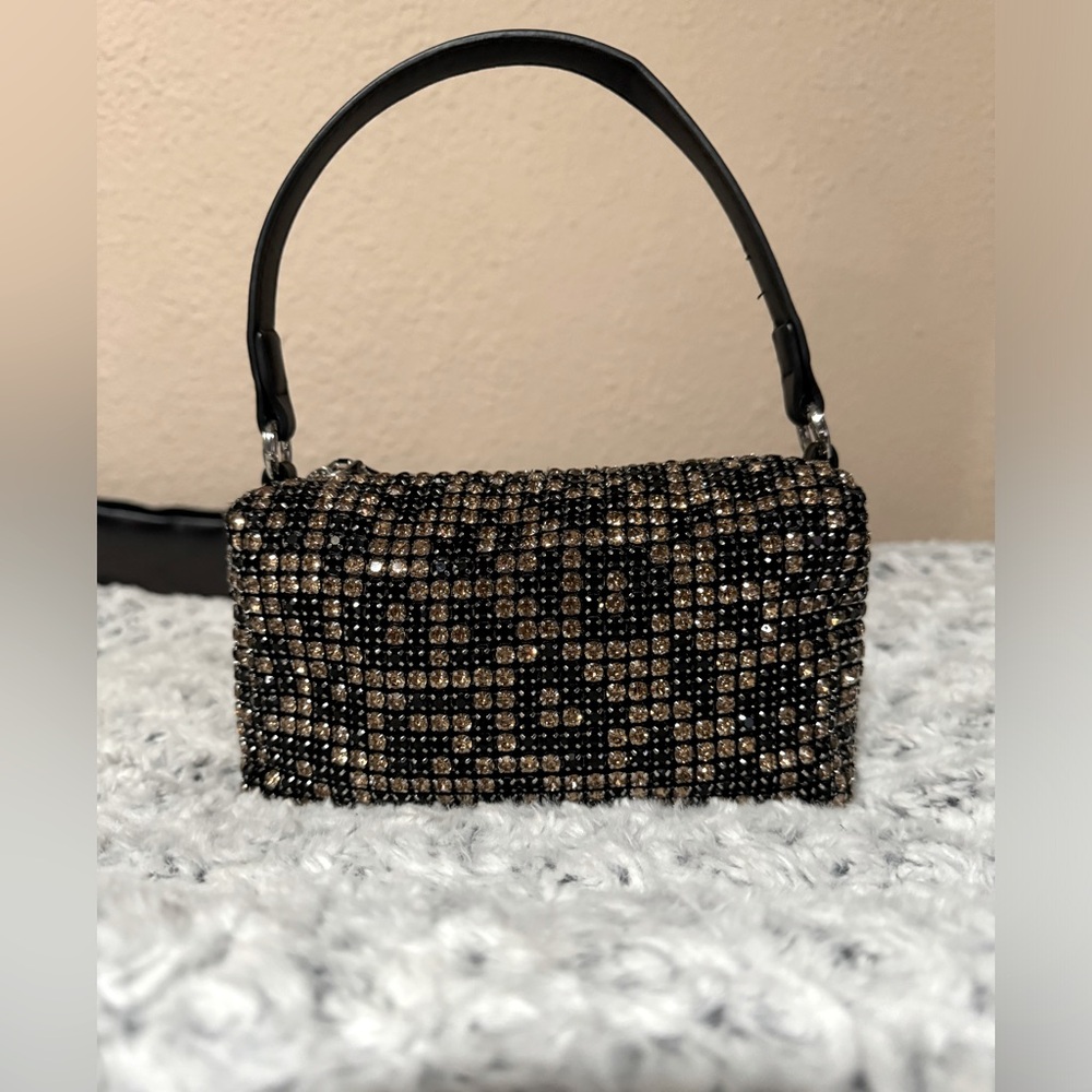 Never used Beaded Leopard Print Small Purse